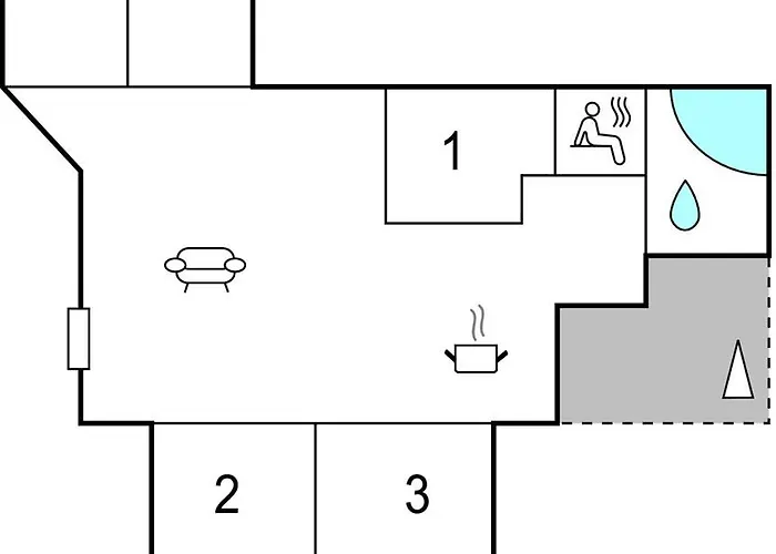 In With Sauna Дом отдыха Hadsund